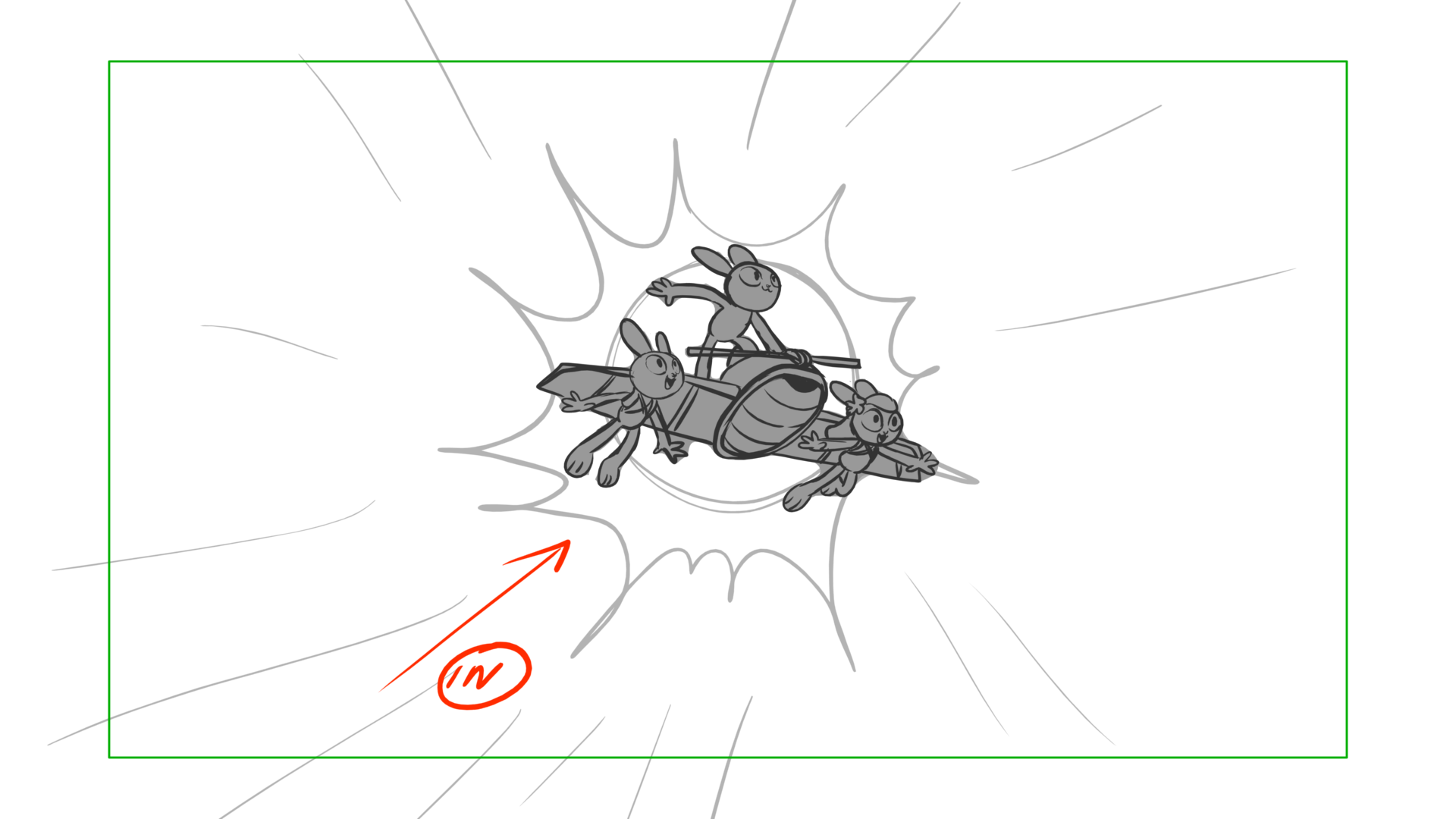 Venom Wars — Escena 14, panel 2, storyboard by Melissa Ballesteros